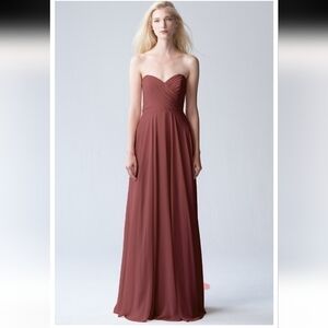 Jenny Yoo Adeline Bridesmaid Dress, Dusty Rose color, Size 12.